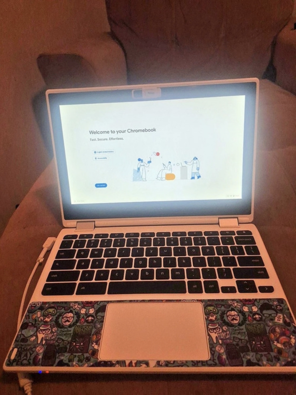 Acer Chromebook 11 C732 White & Blue